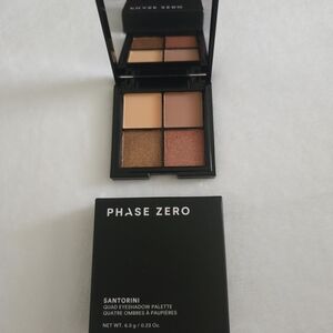 Phase Zero Santorini Eyeshadow Palette - Orange, Brown, Gold